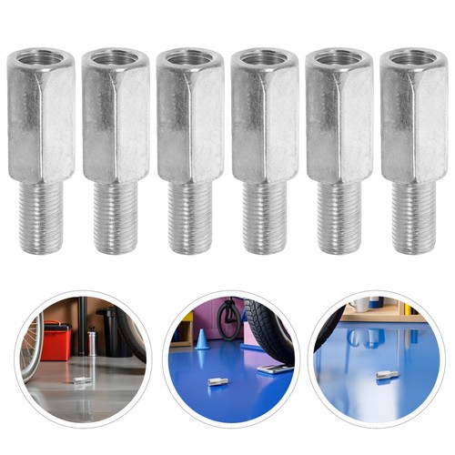6pz bulloni assale metallo - 6pz,
