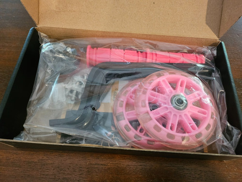 Ruote allenamento bici rosa - ruote,